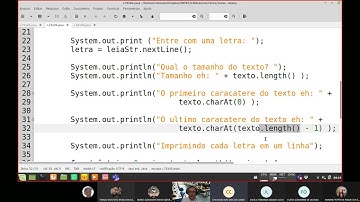 Aula LP 030 - Resolução de Exercícios - Strings e Arrays - Parte 01