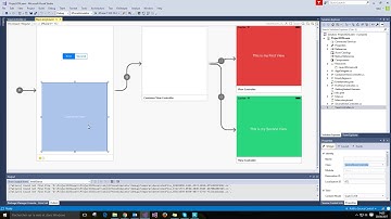 Transition between Views in Xamarin.IOS