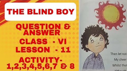 The Blind Boy activity #viralvideo #bengalimeaning #languagetranslation