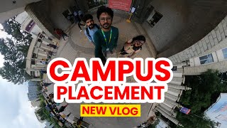 Toshiba Recruitment Drive at Reva University Today - Campus Placement vlog part 1