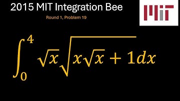 2015 MIT Integration Bee Round 1, Problem 19