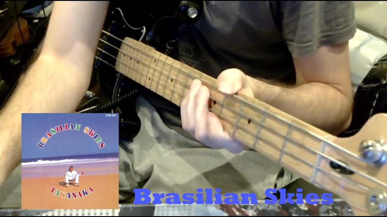 Masayoshi Takanaka - Brasilian Skies [Bass Cover/Jam]