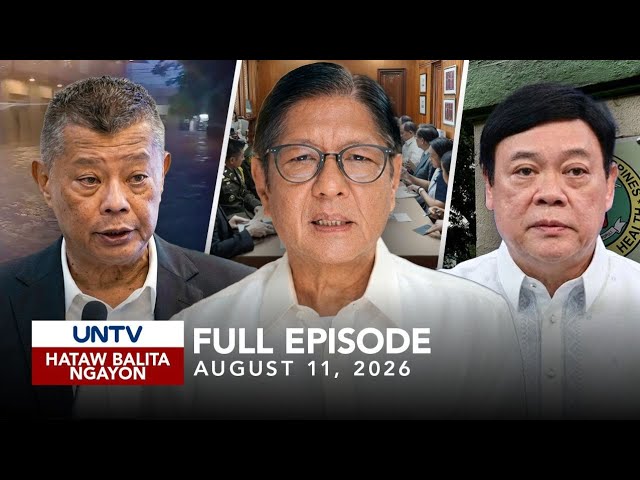 UNTV: Hataw Balita Ngayon | August 11, 2026