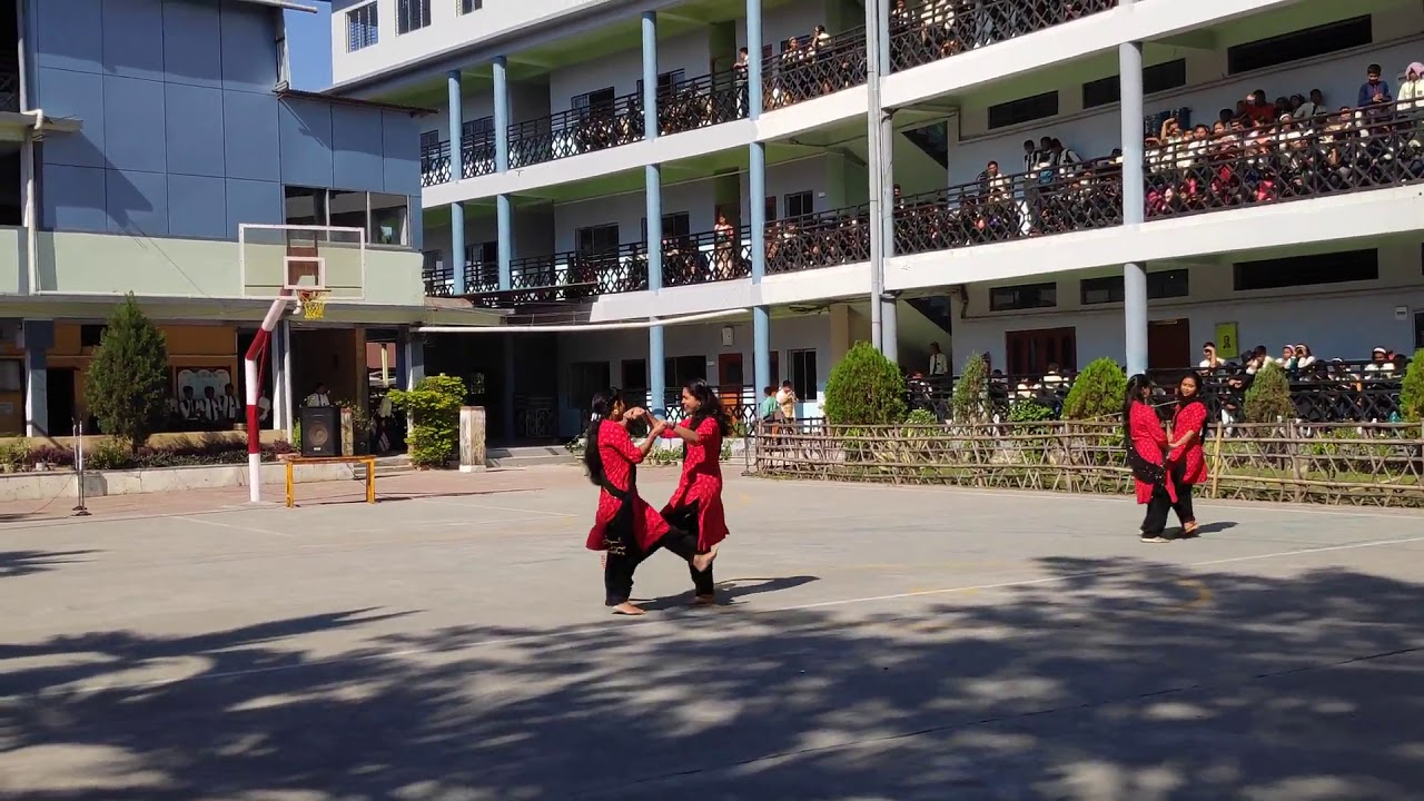 Saint Paul's School teacher's dance on Children Day..