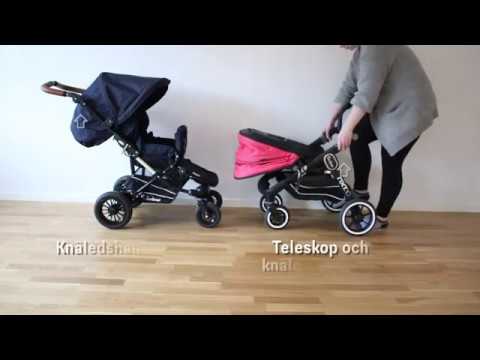 Emmaljunga Nxt30 med Emmaljunga Scooter 4s - YouTube