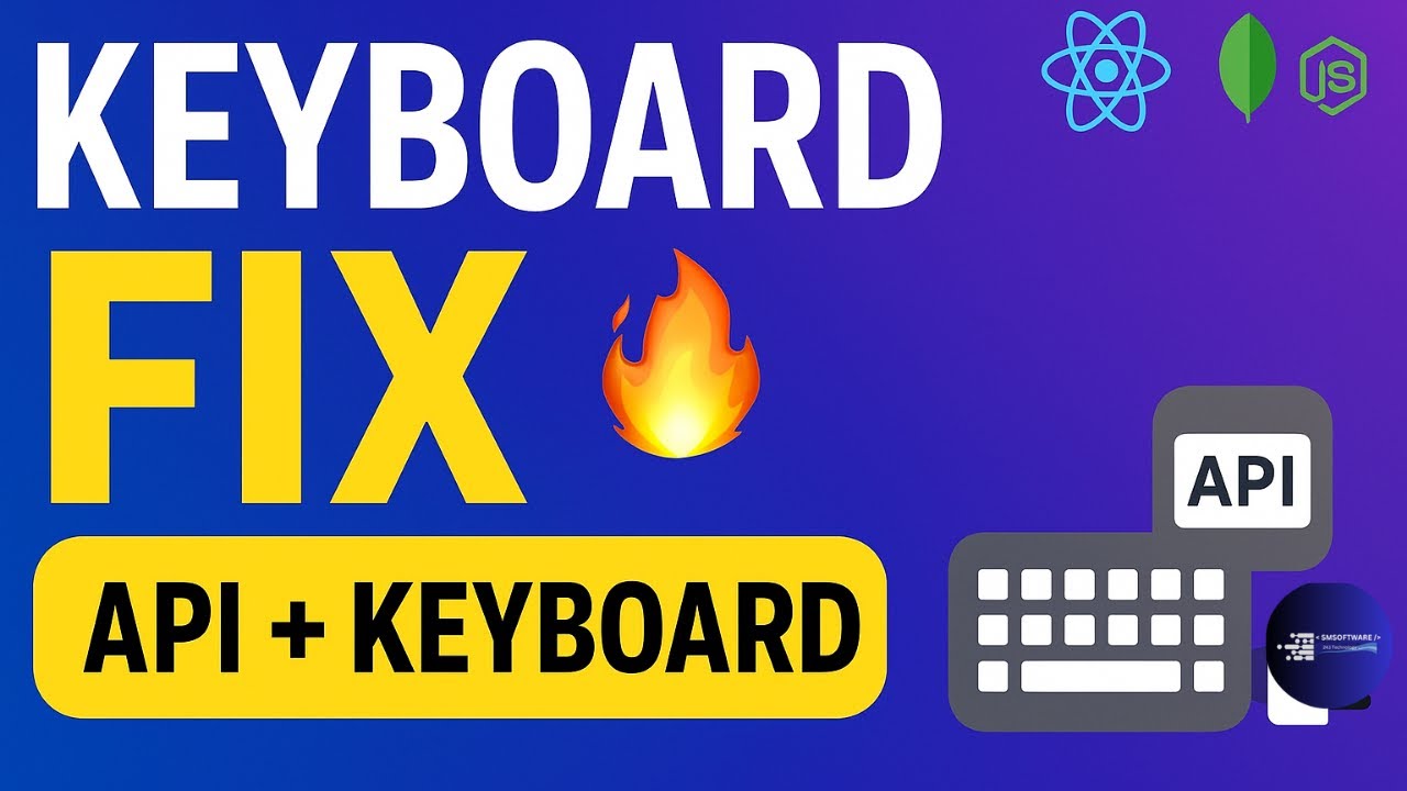 React Native Full-Stack App: Keyboard Fix & API Integration - YouTube