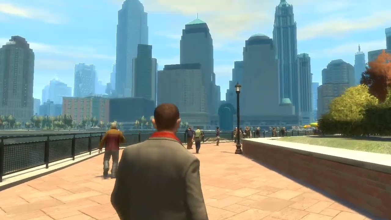 Exploring Statue Of Happiness In GTA 4