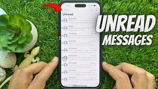 How to View Only Unread Messages on iPhone (2023) screenshot 4