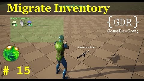 Migrate Inventory into MP Game Project - Part #15 - Multiplayer Inventory - Unreal Engine 4 & 5