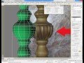 3dsMax уроки на русском 17 (каннелюры на балясине)