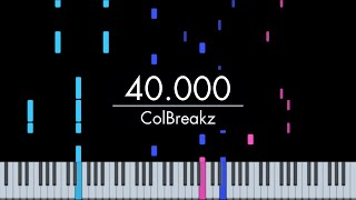 ColBreakz - 40.000 (Piano Cover)