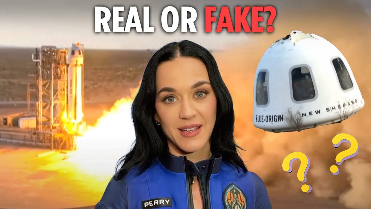 Was Blue Origin mission FAKED? Conspiracy theorists reveal 'proof'
