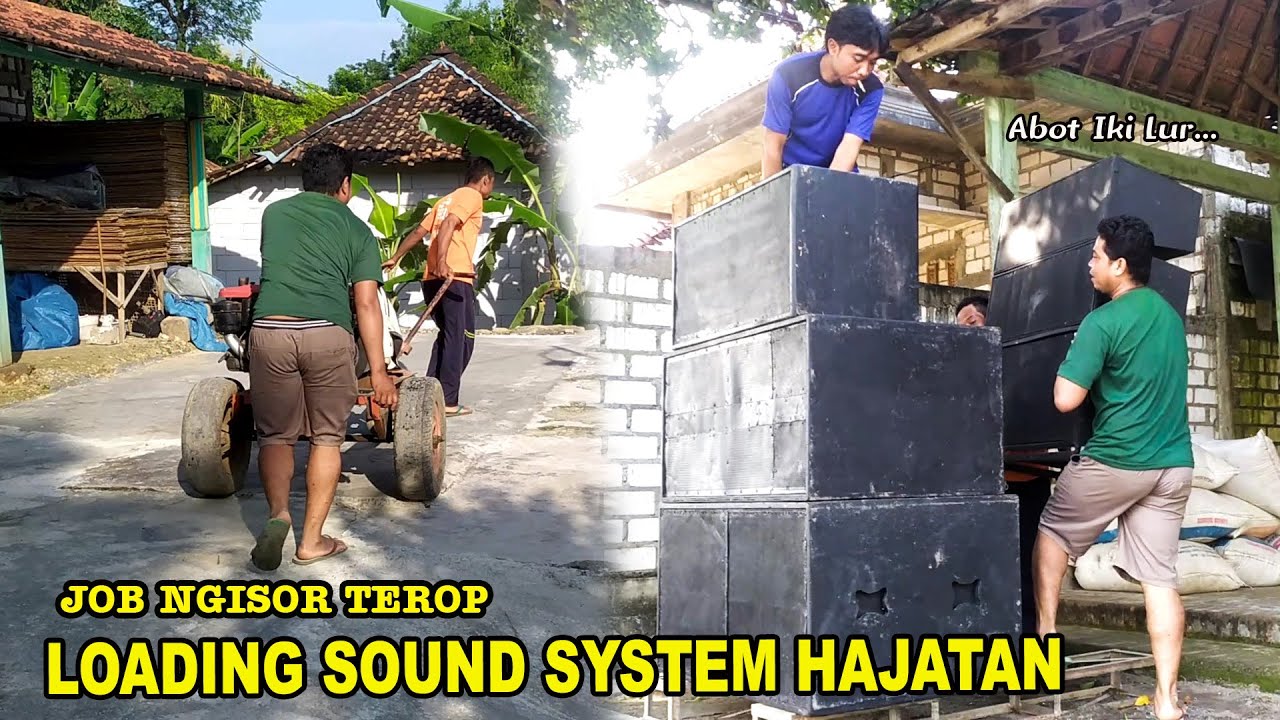 Loading Sound system hajatan / jenangan || Aldyas Audio Rembang Jawa Tengah