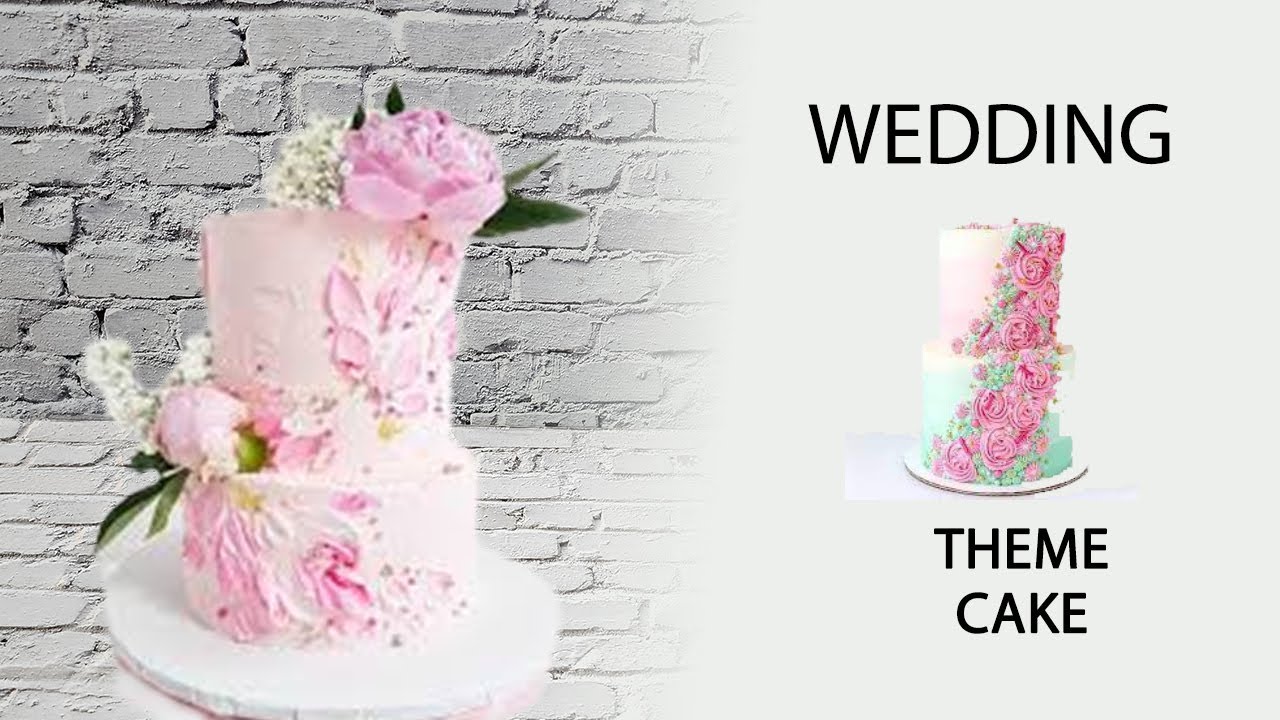 How to Make A Tower Wedding Cake Fondant Cakes YouTube