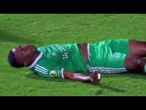 إصابة مأساوية قاتلة لاعب ليوبار الكنغولي رودي نداي أمام الزمالك المصري الجزائر تونس مصر المغرب