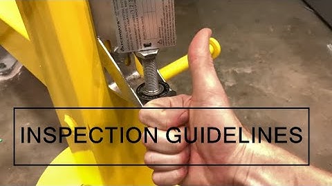 MSA Latchways Inspection Guidelines