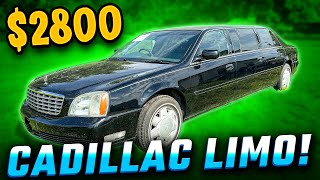 I Bought a Cadillac Limousine that was Abandoned for 10 Years! Will it Run?