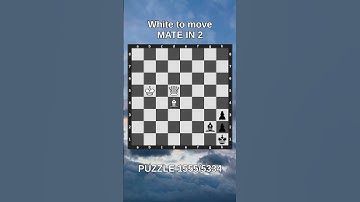Chess puzzle series 🧩1555/5334 #chess #puzzle #learnchesstactics #magnuscarlsen #polgar #chessbooks