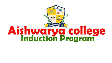 induction program 2023 #aishwaryacollege #induction #2023