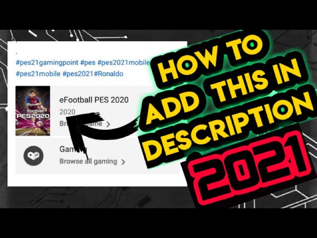 How to Add a Video Game Title to Your  Description [2020 Method] 
