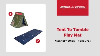 Tent to Tumble Play Mat Assembly Video | Radio Flyer by Radio Flyer 29 views 2 months ago 3 minutes, 20 seconds