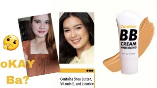 Careline BB Cream Whitening Cream Review