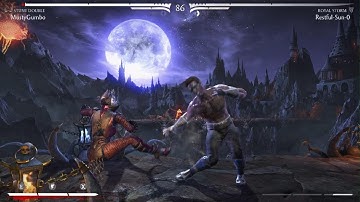 Landing High Damage Combos with Royal Storm Kitana