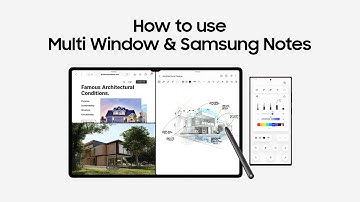 Galaxy Tab S8 Series: How to use Multi Window & Samsung Notes | Samsung New Zealand