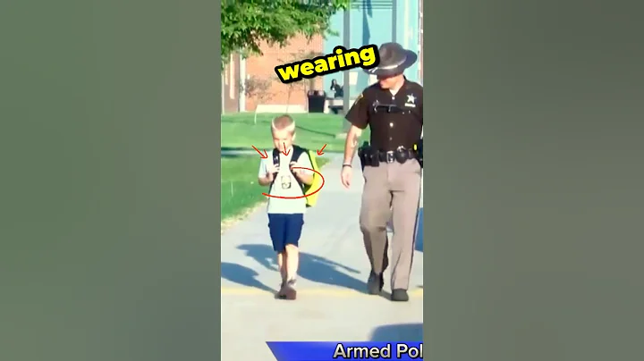 This boy had only one special request for a police officer 🥺 #shorts