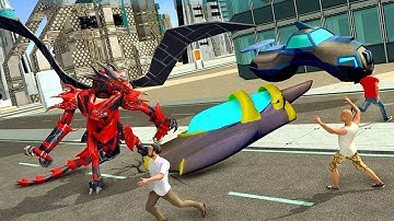 Incredible Dragon Robot 3D (by Tap2Play LLC) Android Gameplay [HD]