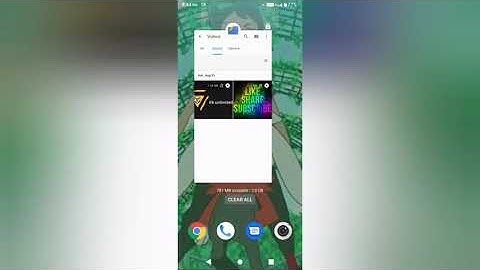 how to unlock clear all apps in Gionee max