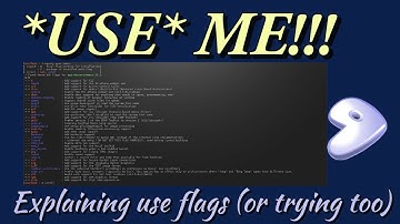 USE flags on Gentoo Linux explained