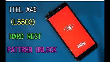 Itel A46 Hard Reset । Pattern Unlock Without Pc