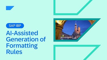 AI-Assisted Generation of Formatting Rules in SAP IBP | 2508 Release Highlights & Demo