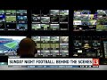 Sunday night football behind the scenes