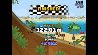 Hill climb racing 2  team event floating freight! 😃 screenshot 4