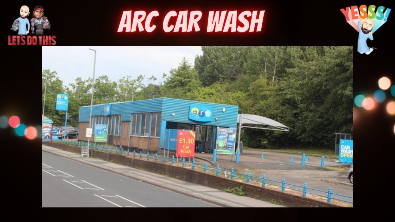 How to full wash and wax ARC Car wash YouTube