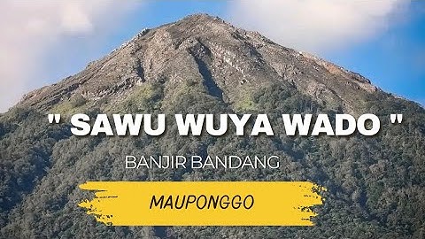 SAWU WUYA WADO (BANJIR BANDANG) MAUPONGGO - Lagu Daerah Nagekeo 2025 #lagunagekeo #nagekeo 