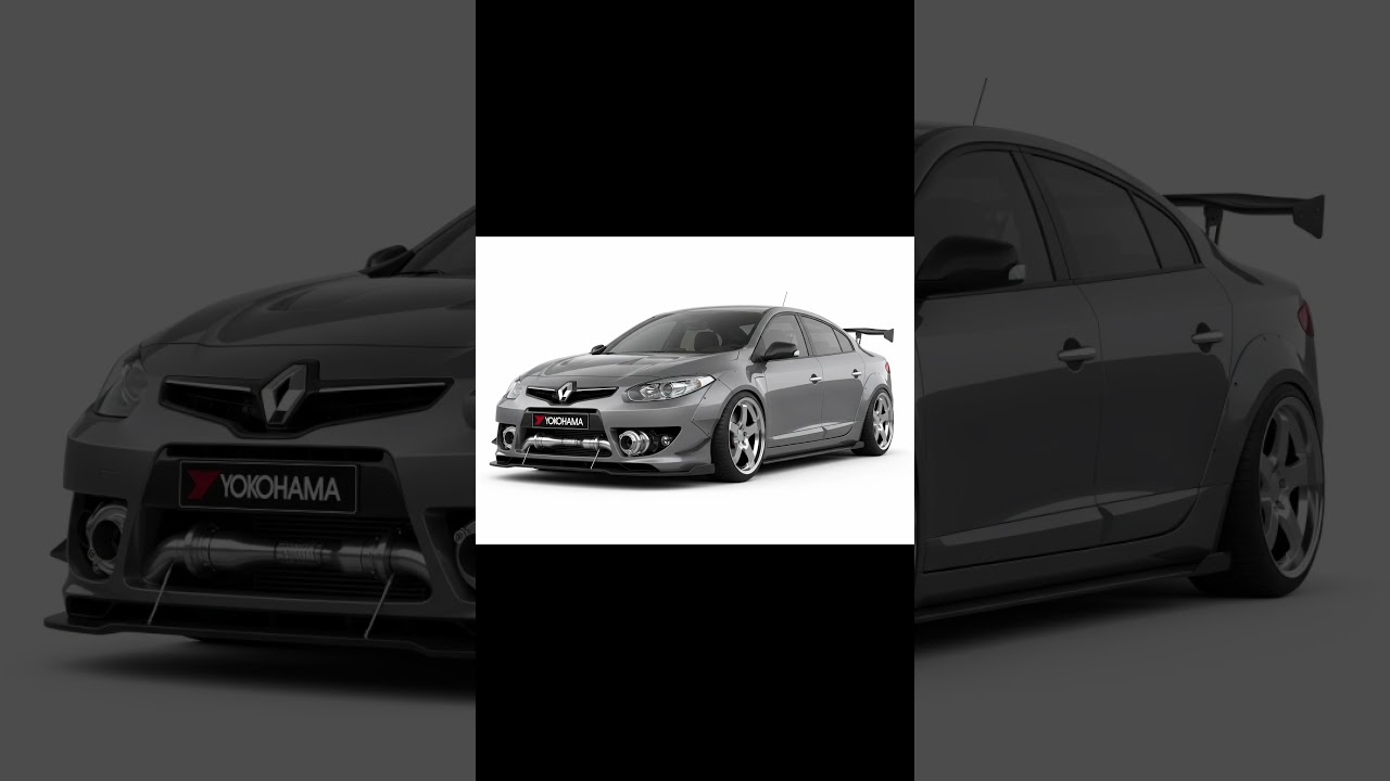 Twin Turbo Renault Fluence on the hunt.Street Predator Kit 1 through photos 