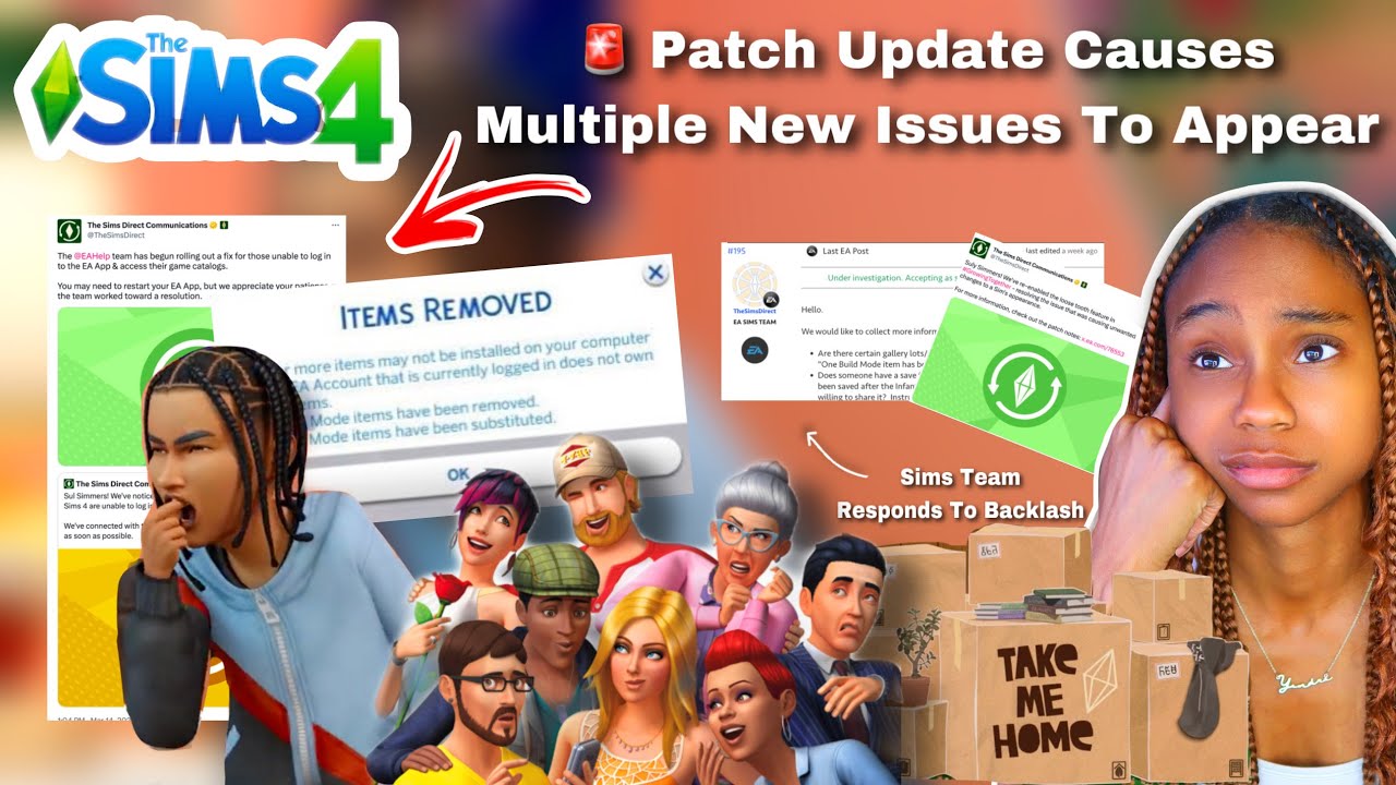 🚨 New Patch fix causes MORE problems ! Items being removed from game