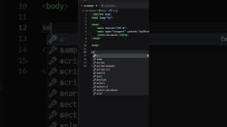 Details Write HTML 10x FASTER with this Emmet Shortcut! 😱#shorts #coding Guide
