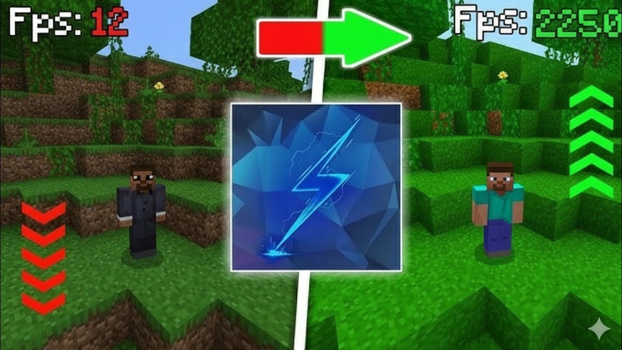 SPEED BOOST OPTIFINE FOR MINECRAFT PE 1.21+ [Fps Boost]🔥💹 - YouTube