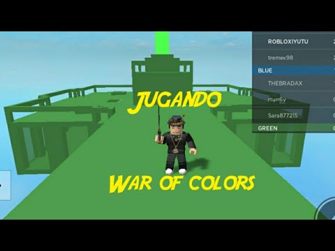 Jugando War of colors! .Roblox - YouTube