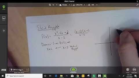 Graphing Rational Functions Part 3