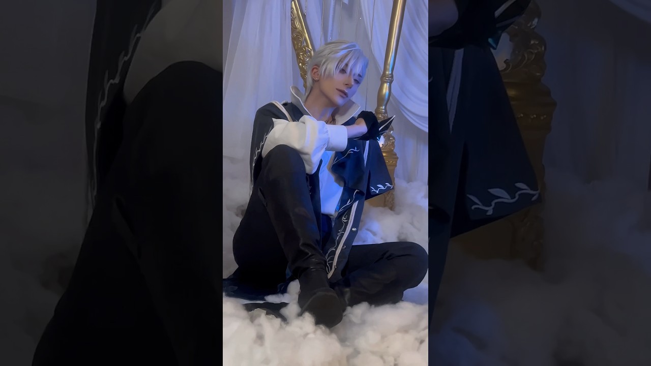 Presenting Giovanni from Infinity Nikki 💙 Which version do you like more? #infinitynikki #cosplay