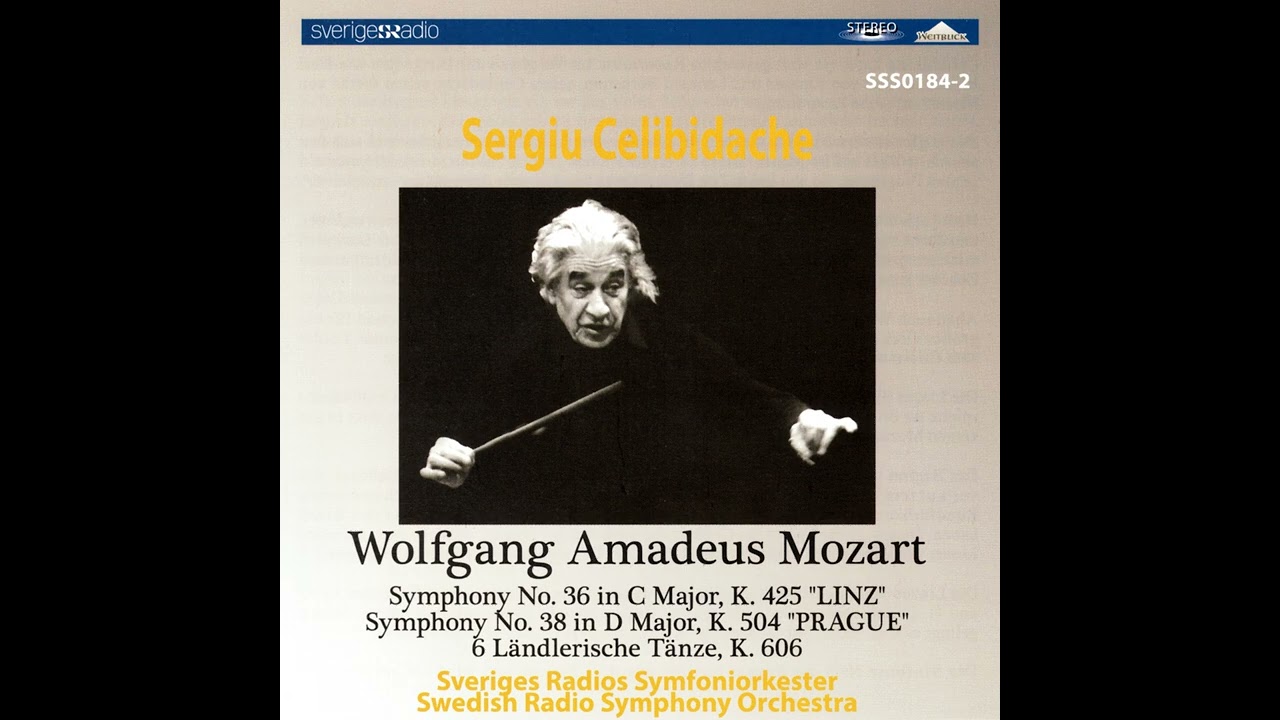 Mozart - Six Country Dances K.606 - Celibidache, Swedish Radio