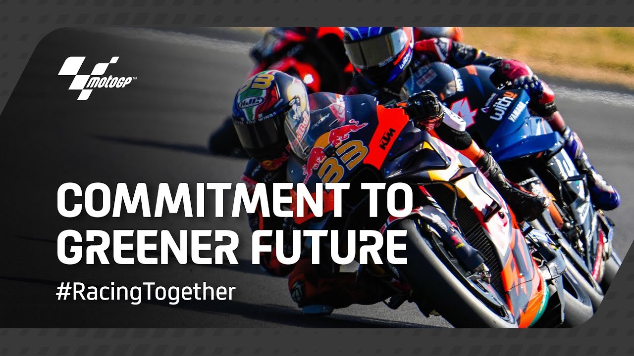MotoGP™ pledges commitment to greener future #RacingTogether