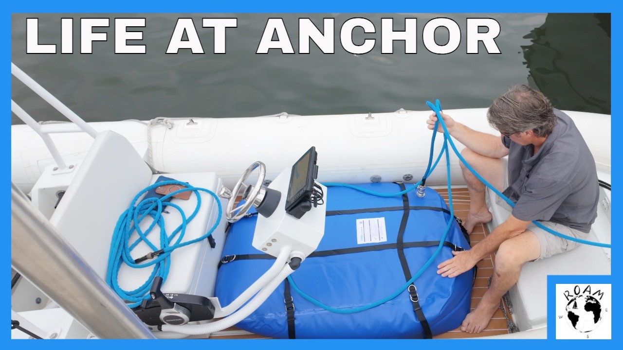 ⁣The Realities of Living at Anchor | Solving Everyday Boat Problems Ep. 75 #boatlife