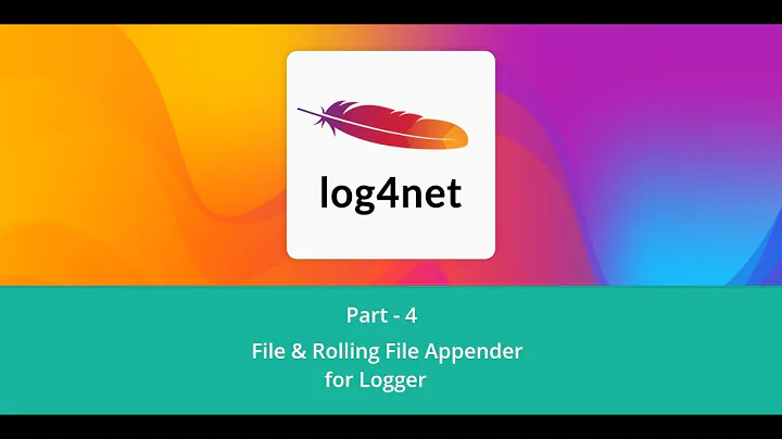 4. Log4Net || Part - 4 || FileAppender Logger ||  RollingFileAppender Logger.