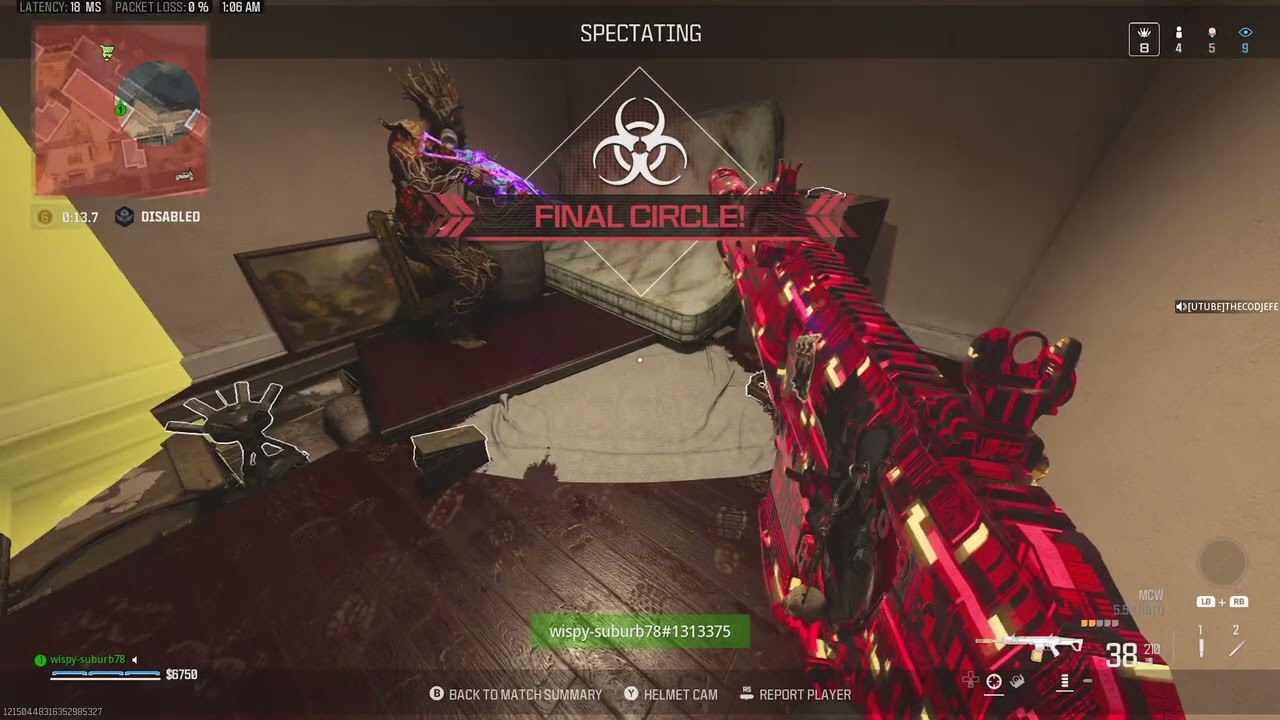 Teaming in warzone by 3 players